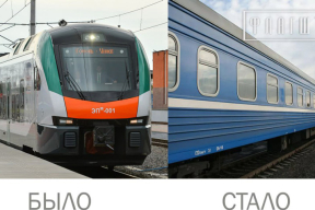 На БелЖД поезда европейских производителей заменяются техникой советских времен