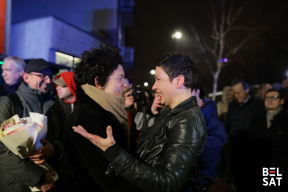 Видеофакт. Первая встреча Марии Колесниковой с сестрой