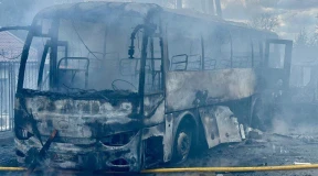 Война, 30 апреля. Аня из З7-й бригады, ставшая морпехом. Прилет по автобусу в Днепре