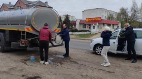 ЧП с водой в Рогачеве