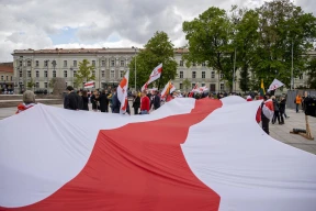 У Вільні прайшла акцыя да Дня салідарнасці з палітзняволенымі